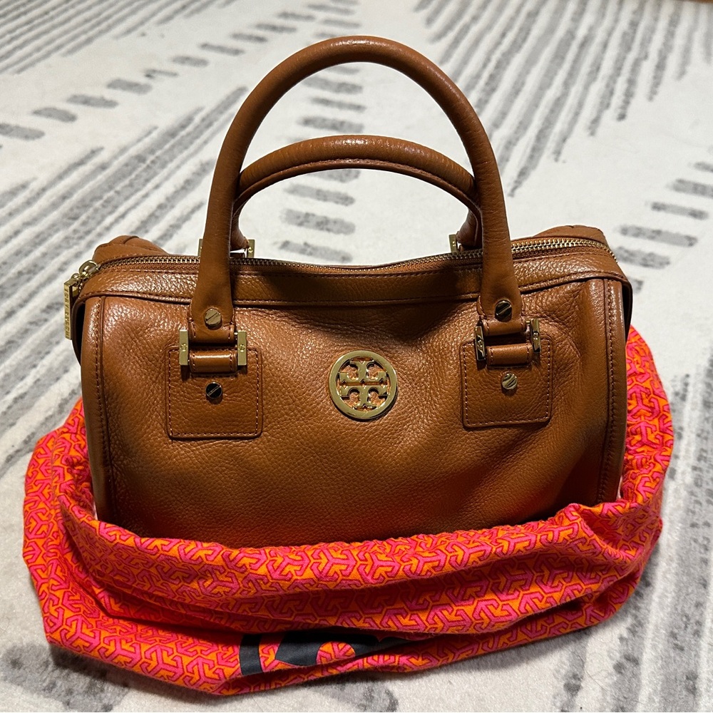 Tory Burch Robinson Satchel - leather